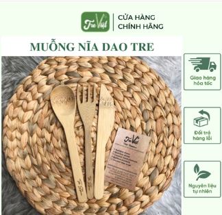 Muỗng nĩa dao tre - Tre Việt - Công Ty TNHH Sản Xuất Thương Mại Xuất Nhập Khẩu Khai Nguyên